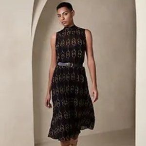 Black and Gold Chain Link Dress